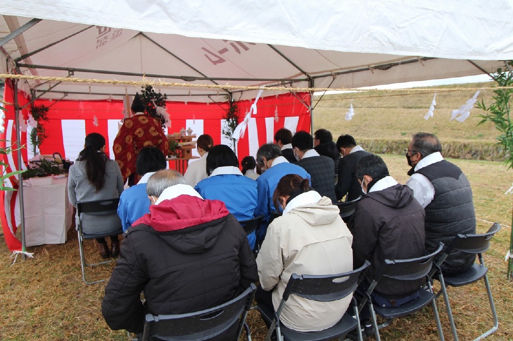 ☆祝♪　地鎮祭☆