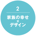 2. 家族の幸せ×デザイン